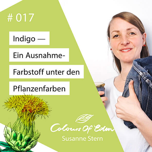 #017 — Indigo — Eine Sonderrolle unter den Pflanzenfarben